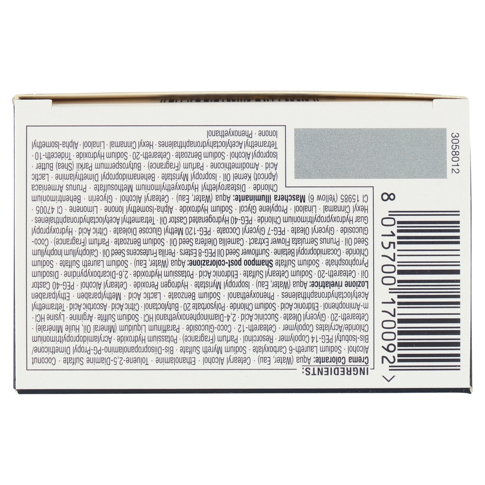 Syoss By Palette oleo intense Nero Intenso 1-10